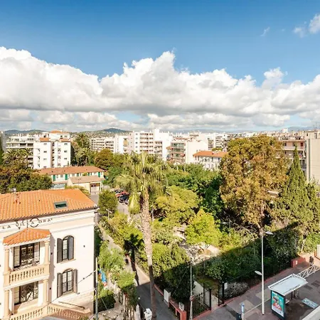 아파트 Juan-les-pins Moderne Studio, Sea View